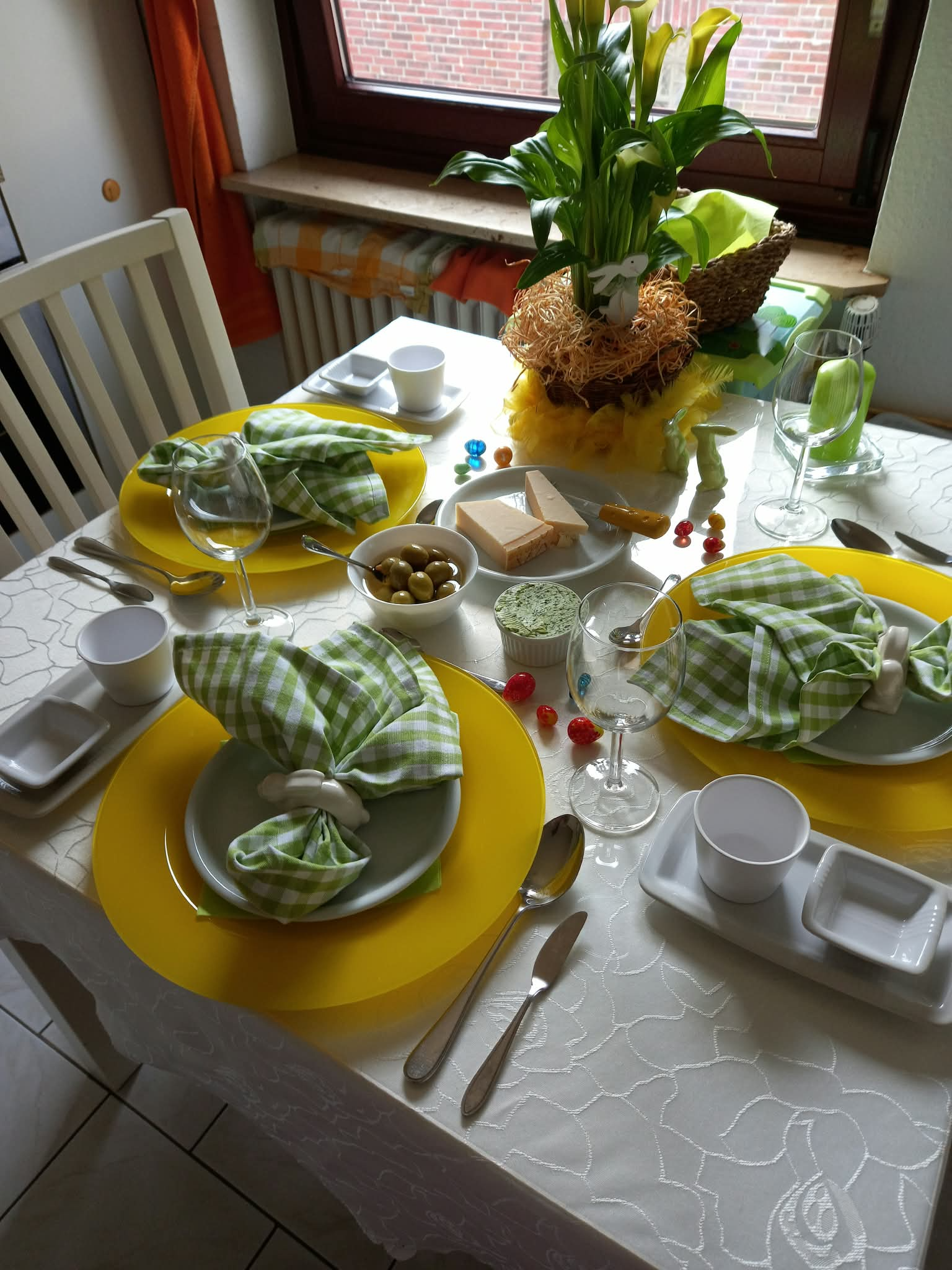 Gedeckter Tisch